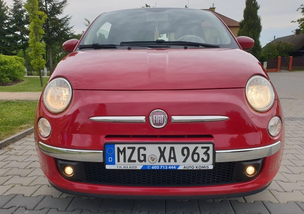 Fiat 500 cena 21900 przebieg: 110759, rok produkcji 2010 z Rzeszów małe 742